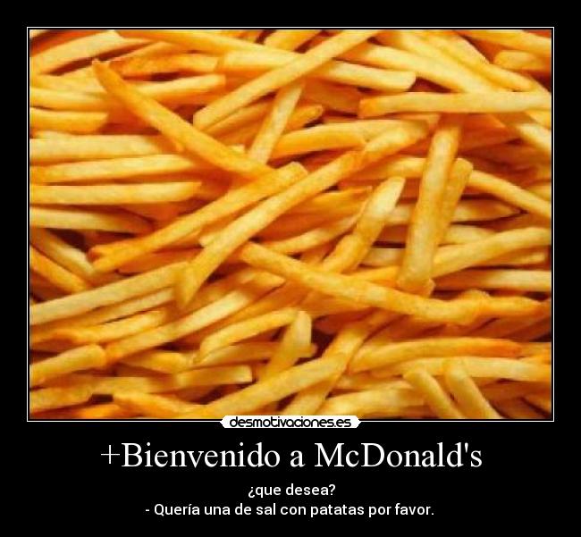 +Bienvenido a McDonalds - 