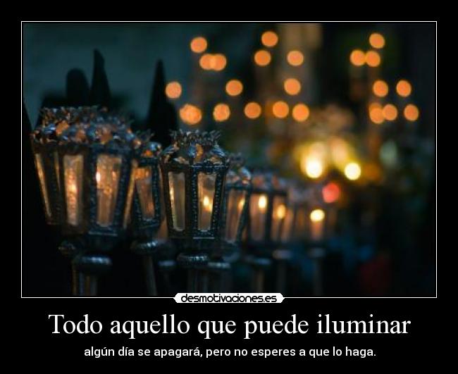 carteles iluminacion desmotivaciones