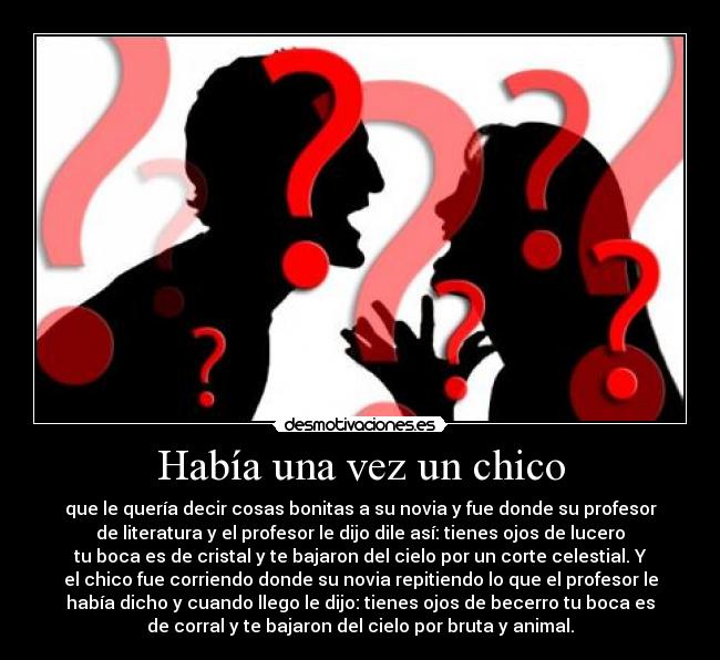 Había una vez un chico -