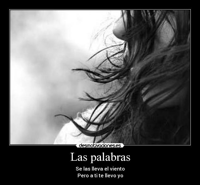 Las palabras -