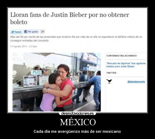 MÉXICO - Cada día me avergüenzo más de ser mexicano