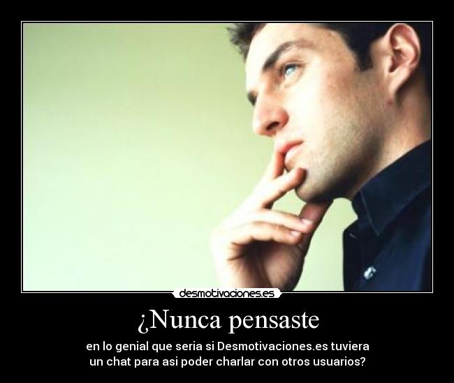¿Nunca pensaste - 