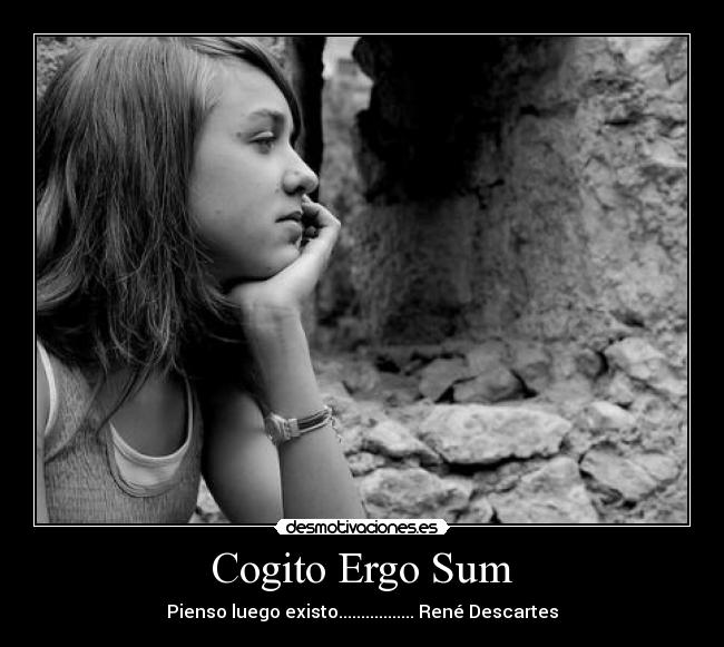 Cogito Ergo Sum - 