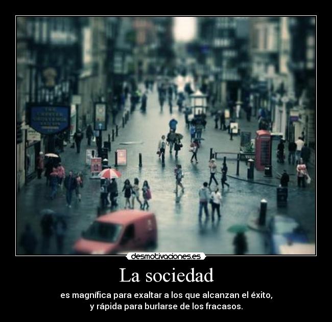 La sociedad - 