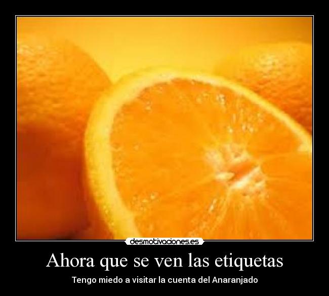 Ahora que se ven las etiquetas - 