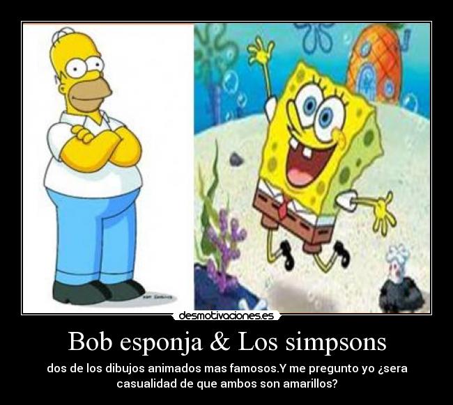 Bob esponja & Los simpsons - 