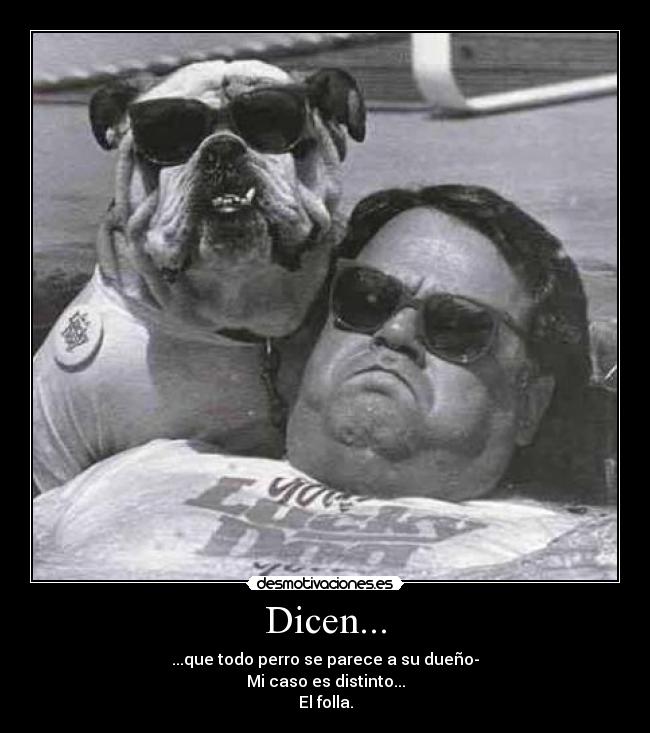 Dicen... -