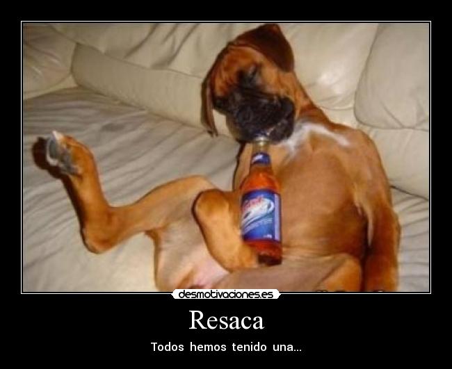 Resaca - Todos hemos tenido una...