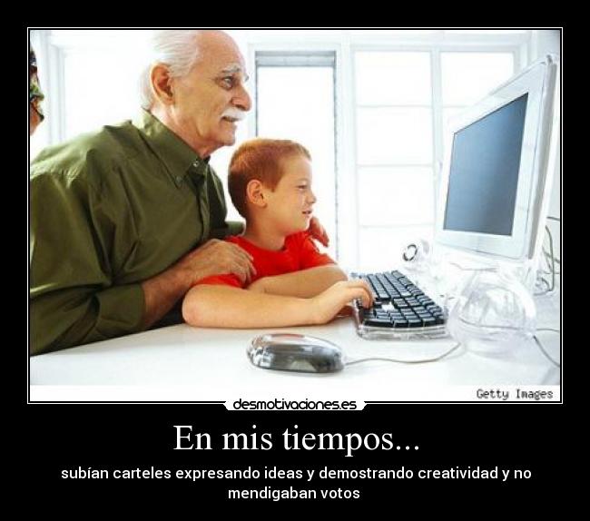 carteles ancianos desmotivaciones