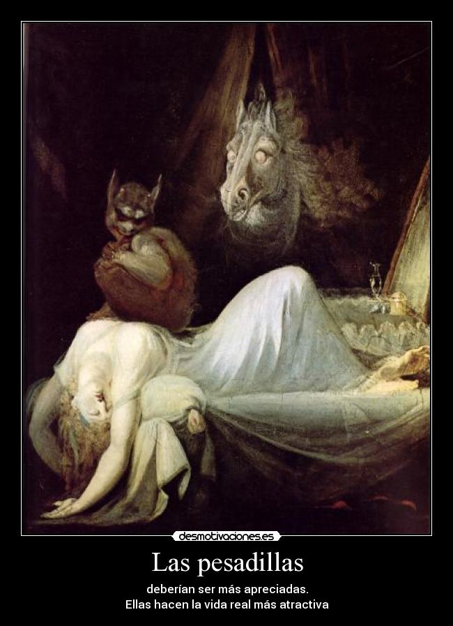 Las pesadillas -