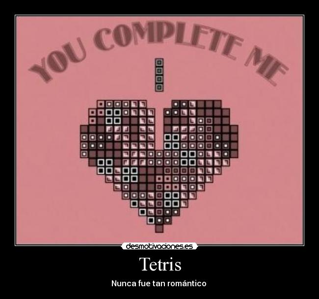 Tetris - Nunca fue tan romántico