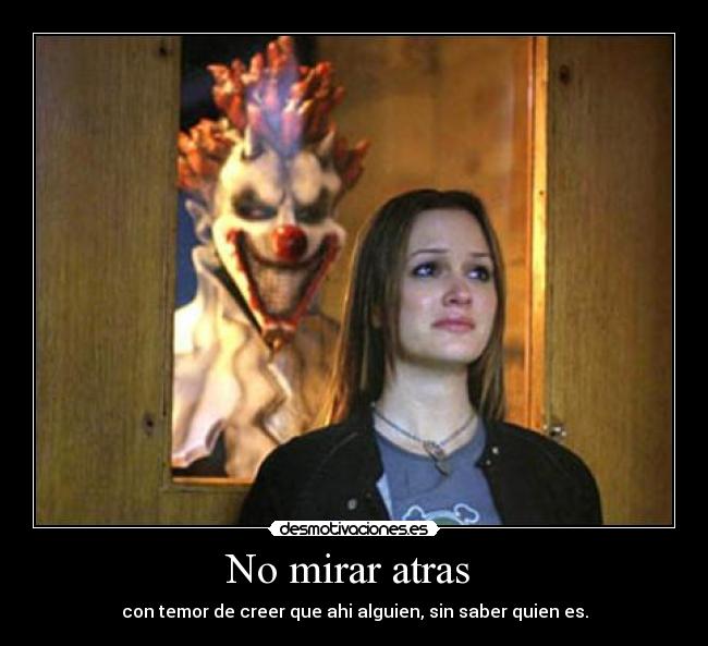 No mirar atras -
