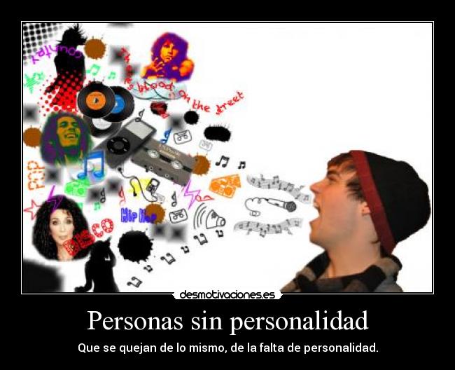 Personas sin personalidad -