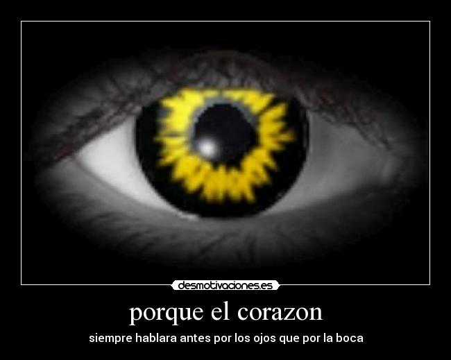 porque el corazon -