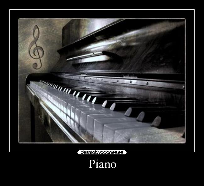 carteles piano desmotivaciones