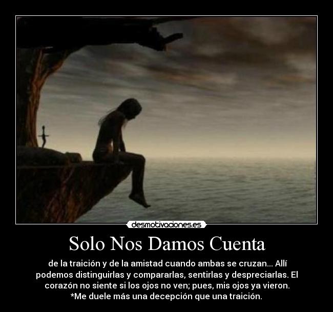 Solo Nos Damos Cuenta -