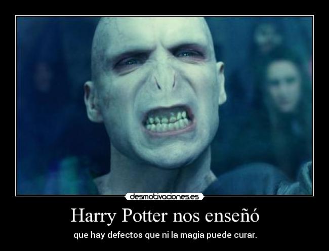 Harry Potter nos enseñó -