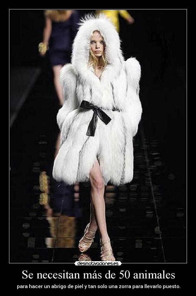 Se necesitan más de 50 animales -