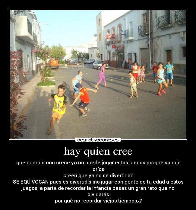 hay quien cree - 