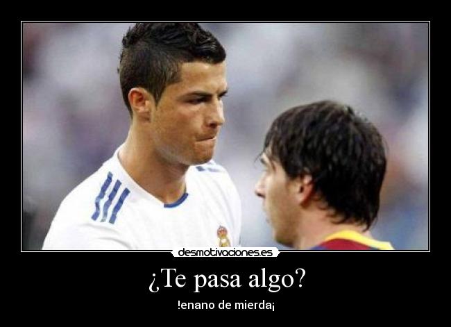 carteles ronaldoloveforever desmotivaciones
