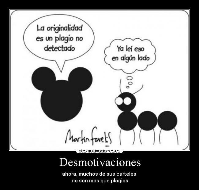 carteles desmotivaciones plagio desmotivaciones