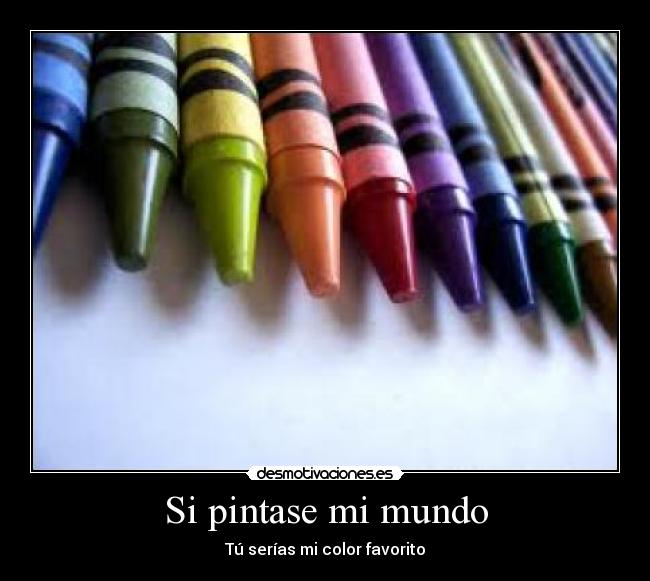 Si pintase mi mundo - 