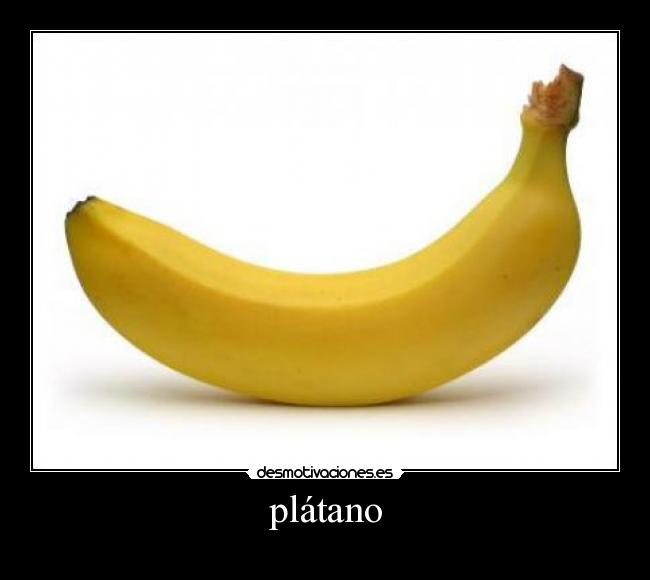 plátano -