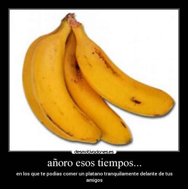 añoro esos tiempos... - 