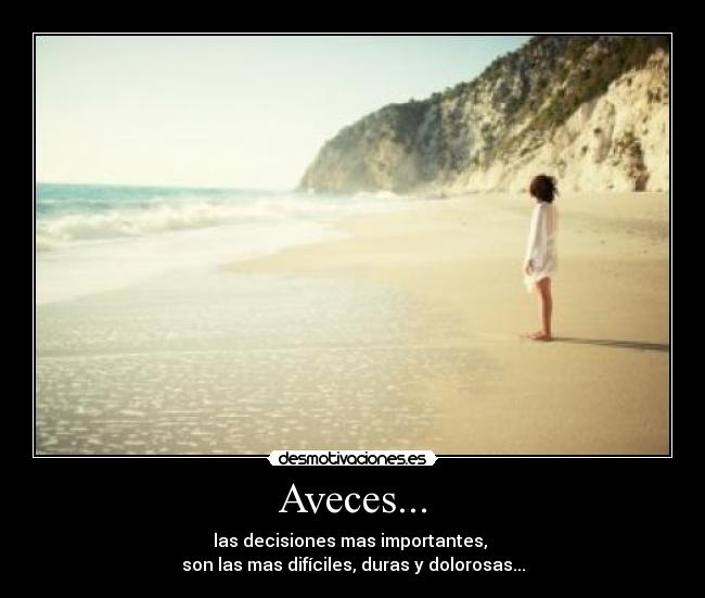 Aveces... - 