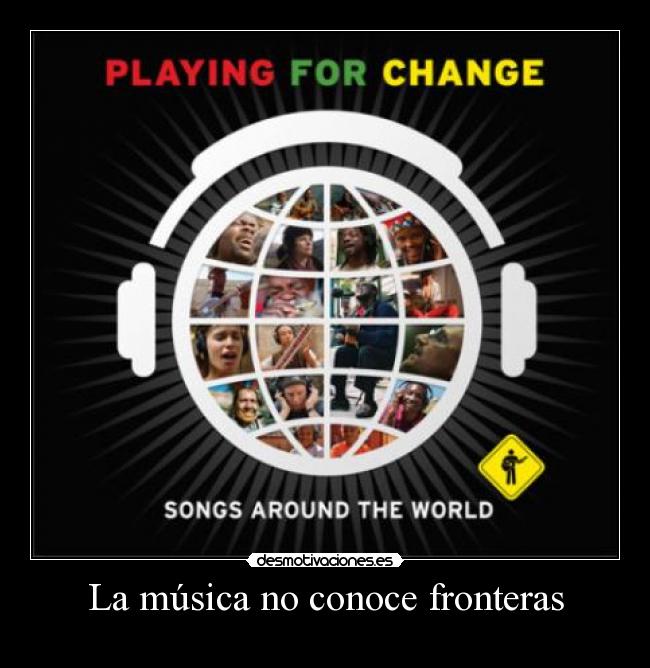 La música no conoce fronteras - 