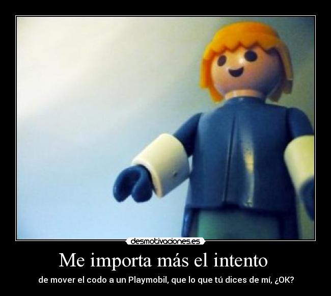 Me importa más el intento  - 