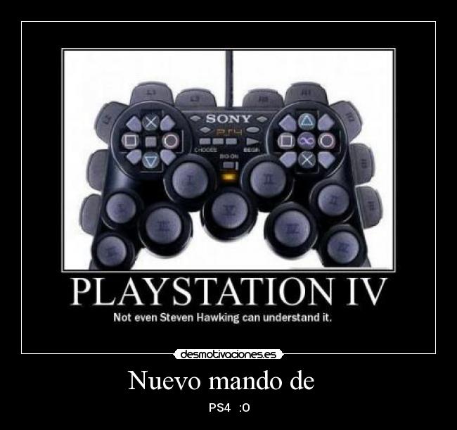 Nuevo mando de - PS4 :O