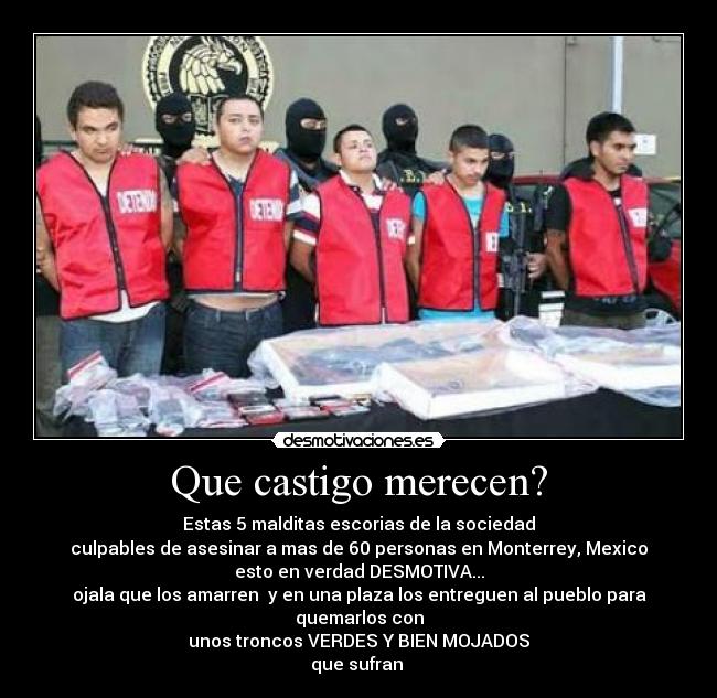 Que castigo merecen? - 