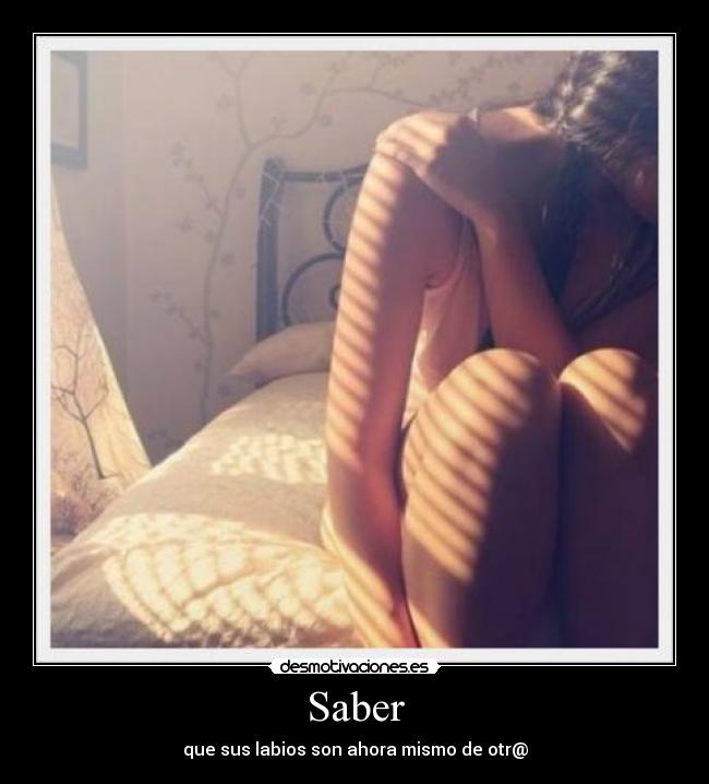 carteles labios saber desmotivaciones