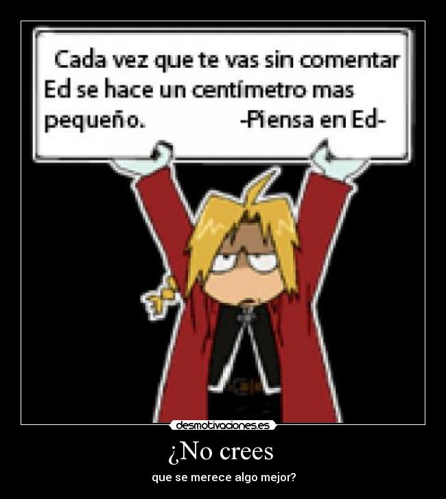 ¿No crees  - 