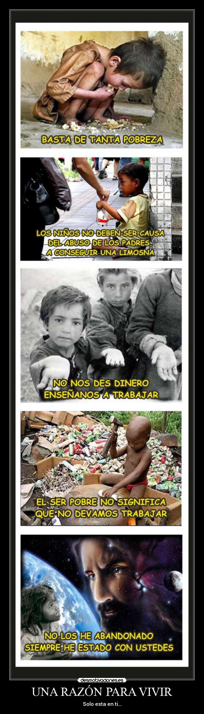 UNA RAZÓN PARA VIVIR - Solo esta en ti...