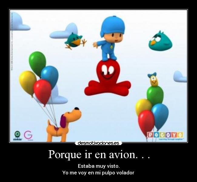 carteles pocoyo desmotivaciones