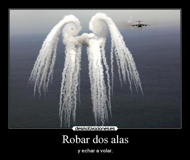 Robar dos alas -