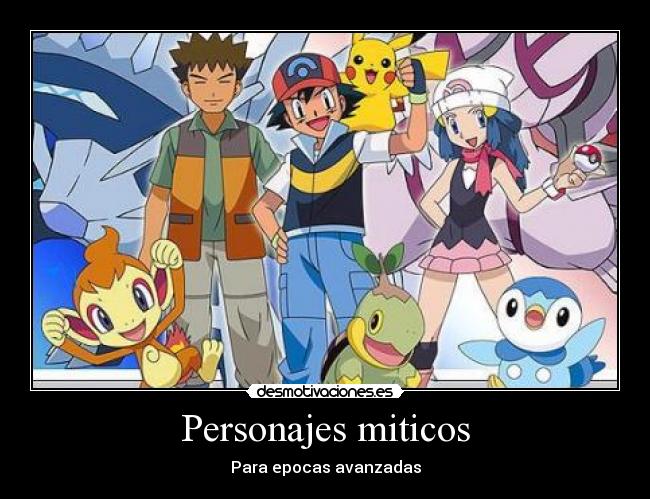 Personajes miticos - Para epocas avanzadas