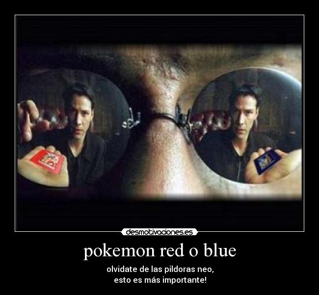 pokemon red o blue -