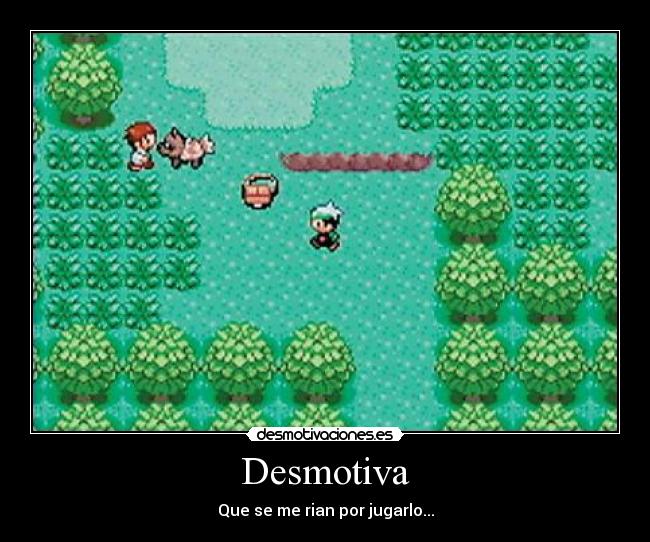 carteles pokemon esmeralda desmotiva juego que desmotivaciones