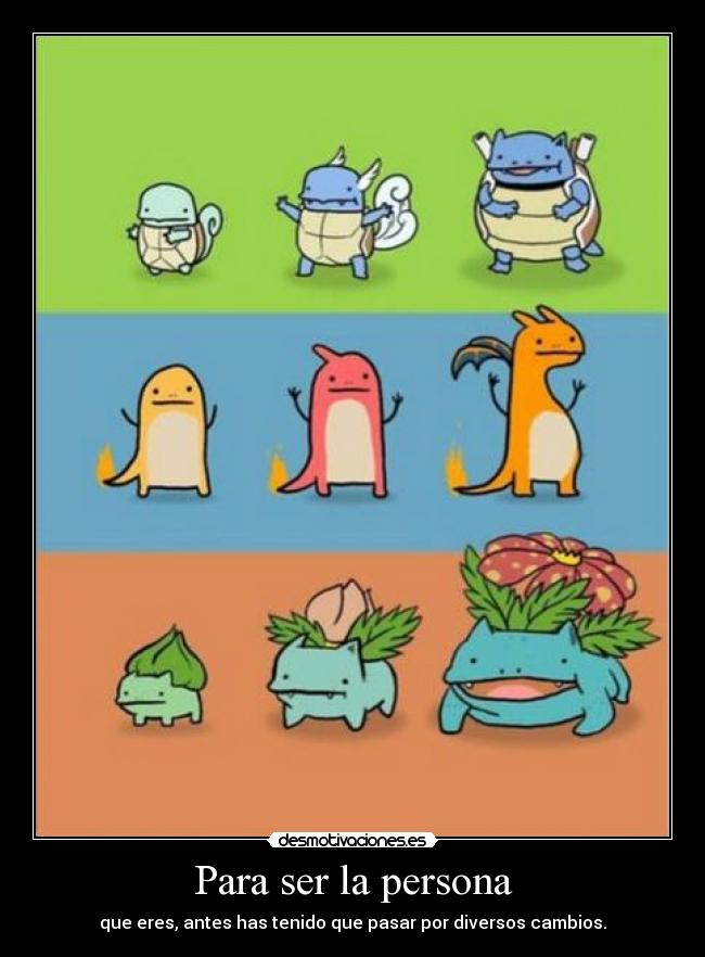 Para ser la persona - 