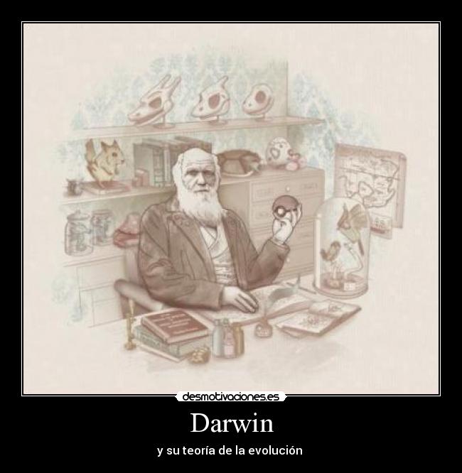 carteles darwin evolucion desmotivaciones