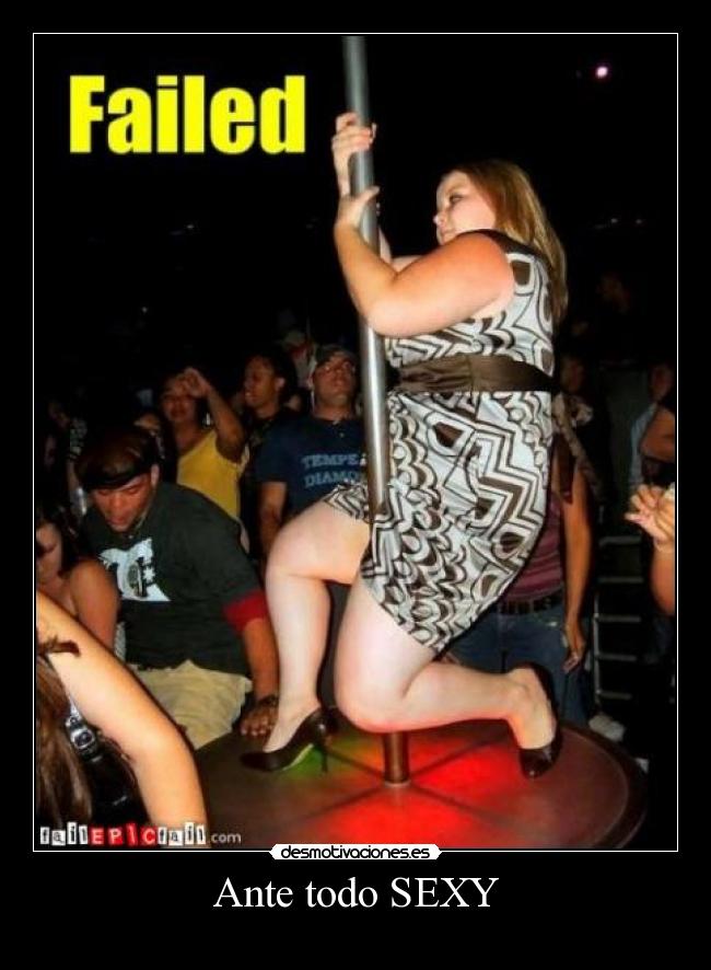 carteles chica bailar desmotivaciones