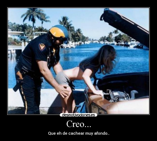 Creo... -