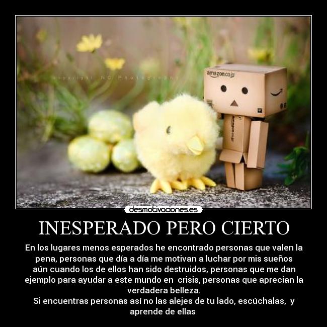 INESPERADO PERO CIERTO - 