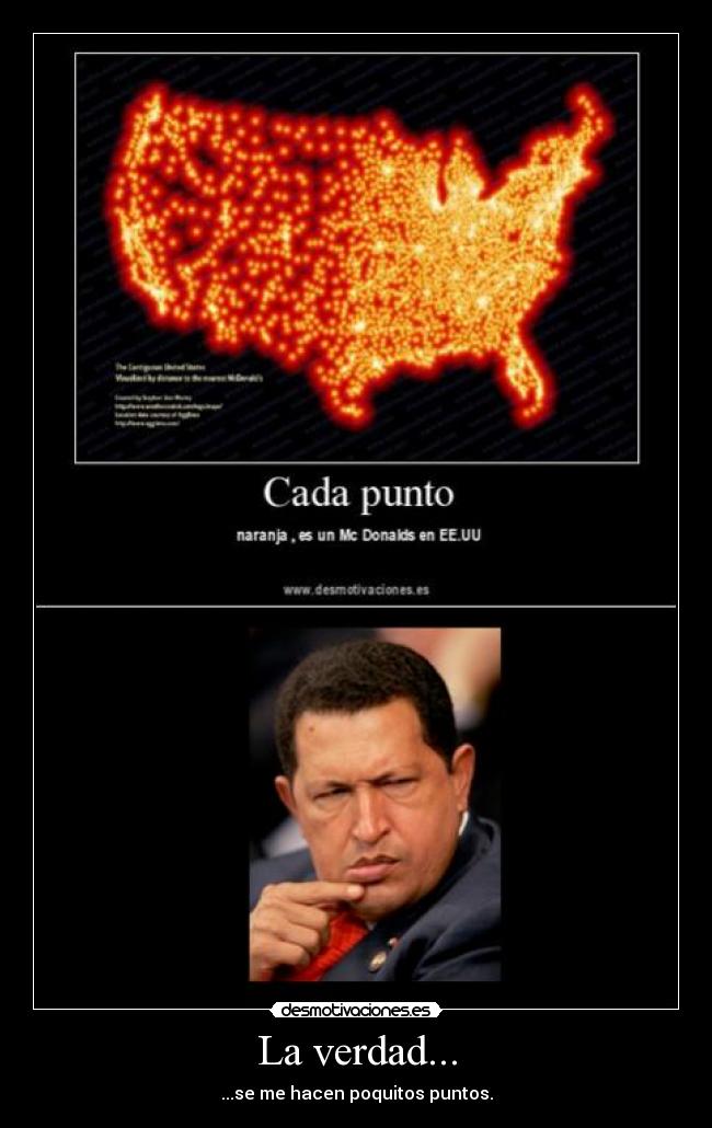 La verdad... - ...se me hacen poquitos puntos.