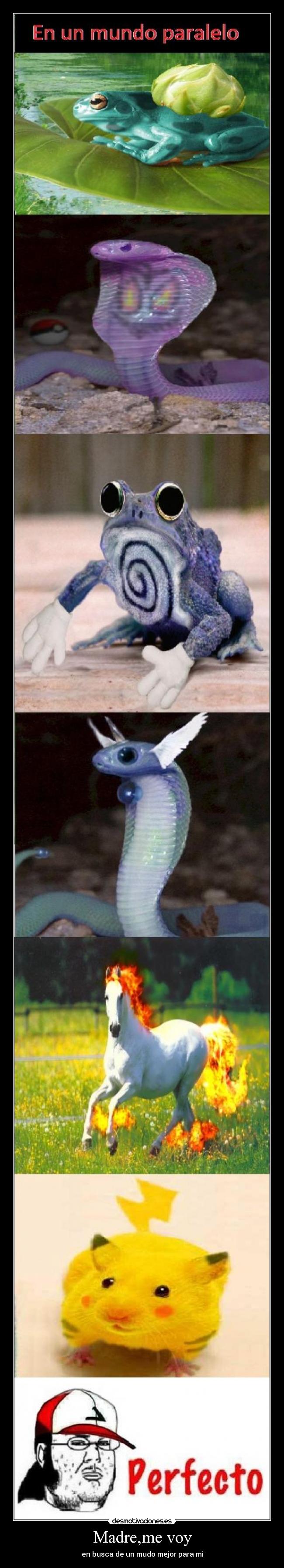 Madre,me voy - en busca de un mudo mejor para mi