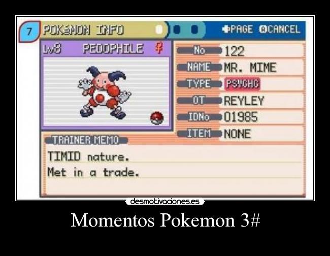 Momentos Pokemon 3# - 