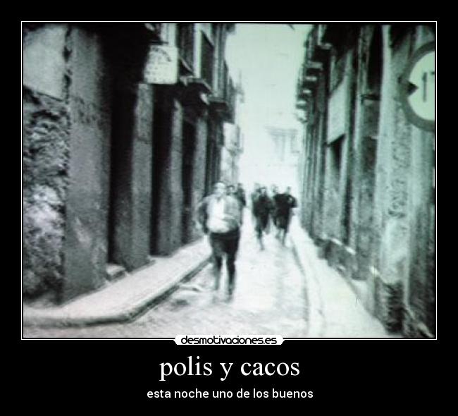 polis y cacos - 